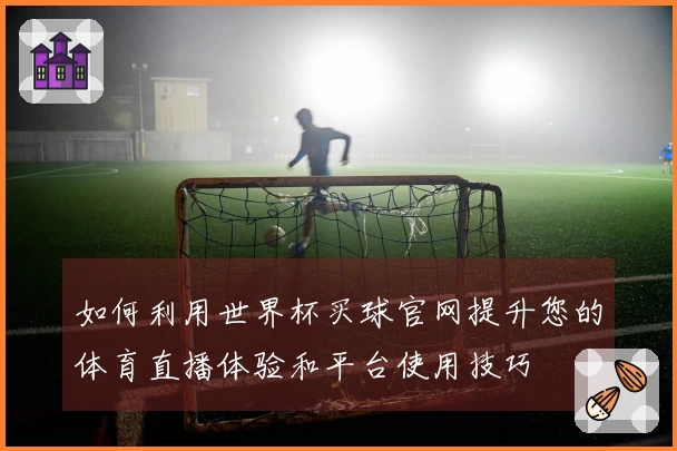 如何利用世界杯买球官网提升您的体育直播体验和平台使用技巧